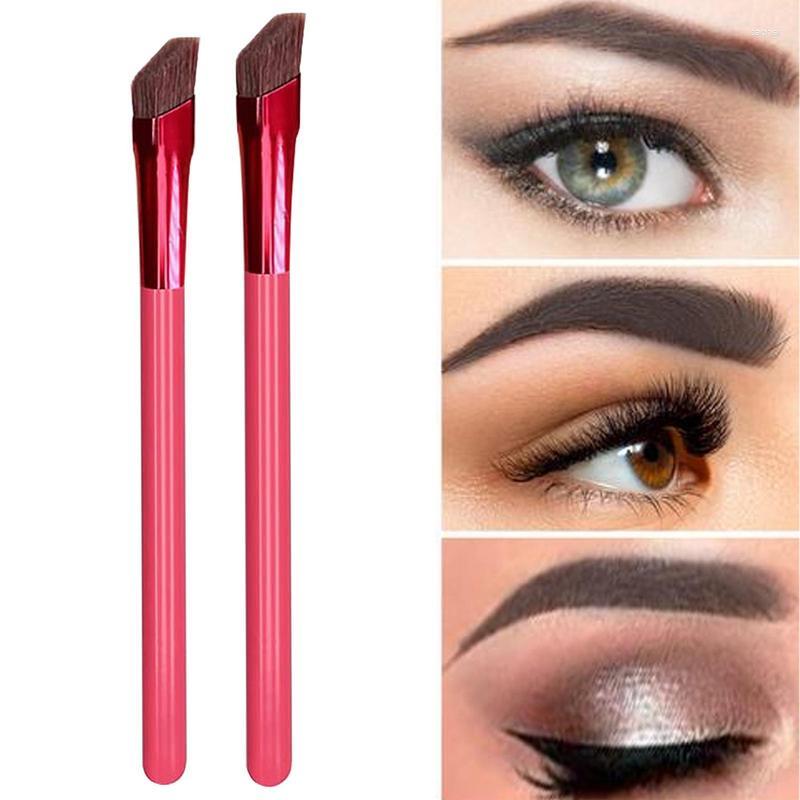 

Makeup Brushes Eyebrow Brush Multi-Use 2pcs Eye Brow Concealer Contours Square Angled Eyeliner