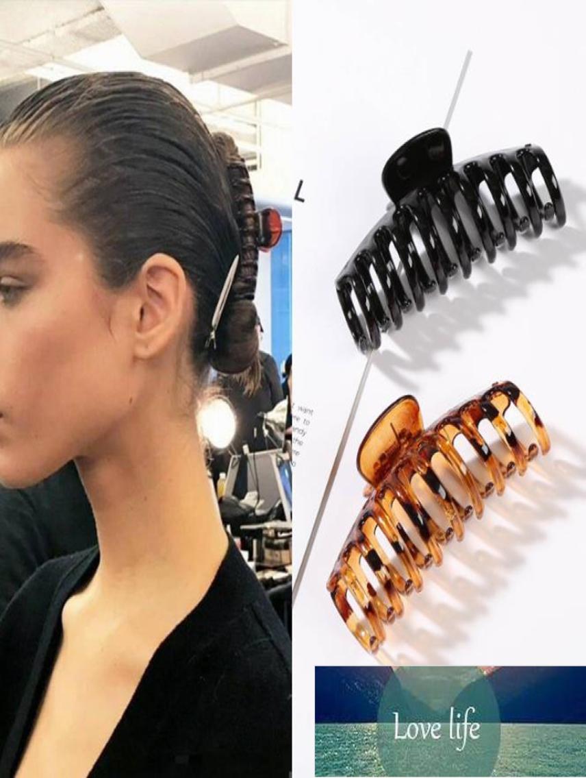 

Fashion Resin Women Girls Hair Clips Grab Claw Clamp Clips Wig Hairpins Large Simple Hair Accessories Headwear1855794