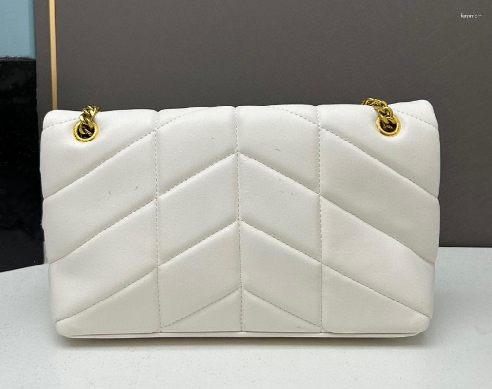 

Evening Bags Fashion Women's Classic Chain Party Tote Bag Selling Design Black Sheepskin Leather