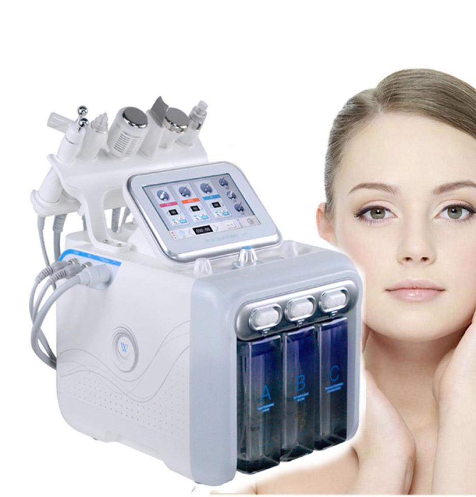 

6 IN 1 Hydra Facial Machine RF skin rejuvenaiton Microdermabrasion Hydro Dermabrasion Biolifting wrinkle removal hydrafacial Spa 9452183