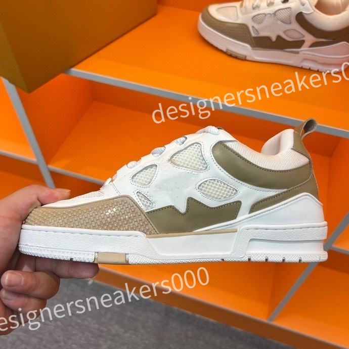 

Top Hot Luxury Designer Running Shoes Men Sports Casual shoes CCity Sneaker Woman Trainer Calfskin Reflective Sneakers, 03