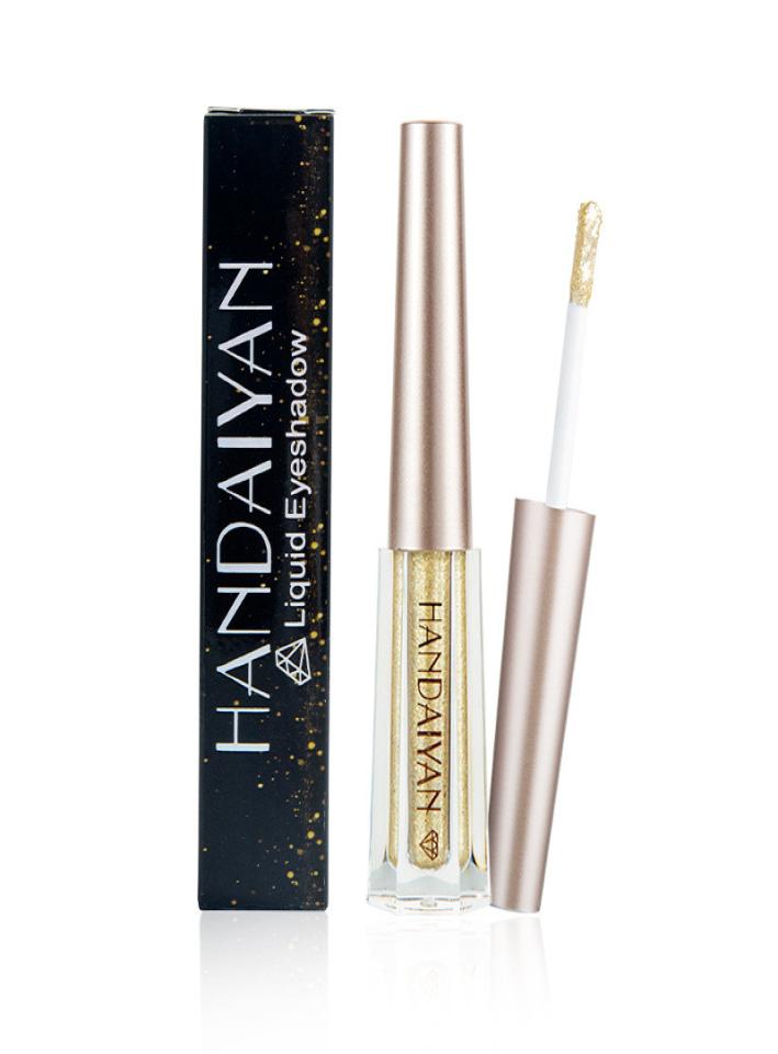 

HANDAIYAN 12 color Diamond liquid eyeshadow soft riotous eye shadow new visual makeup flashing light deep stereoscopic variable dr1510720, Multi