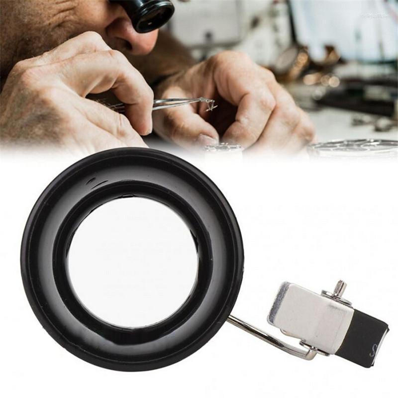 

Watch Repair Kits Clip-On Eyeglass Magnifier Loupes Magnifying Lens Watchmakers Jewellery Tools