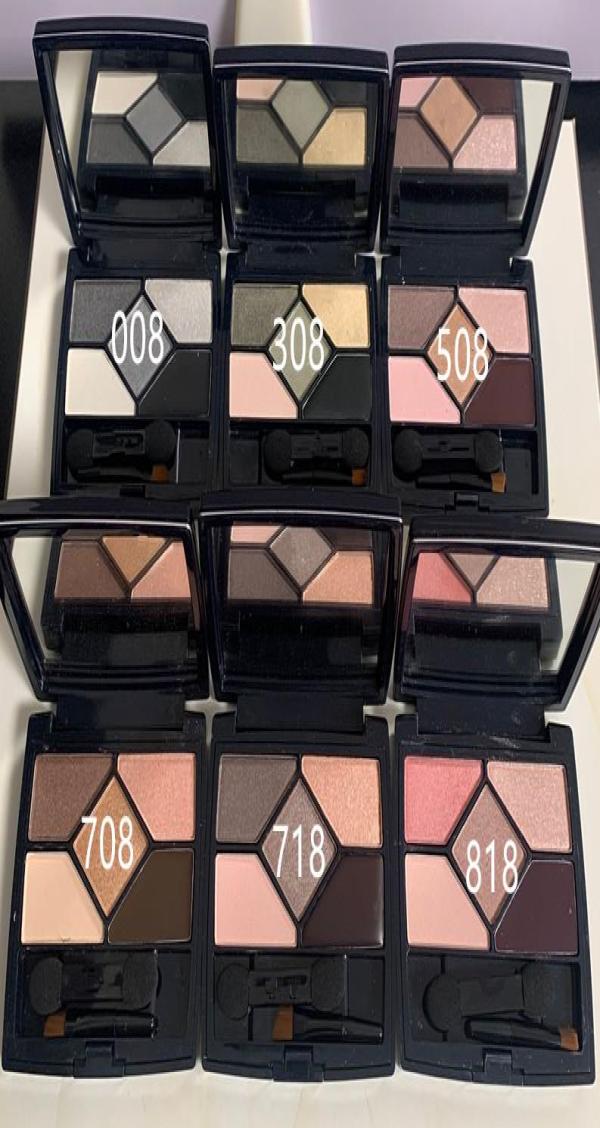 

5Colors Makeup Eyeshadow Pallete Natural Matte Eye Shadow Waterproof Palette Shimmer Eyeshadow7539221, Sky blue