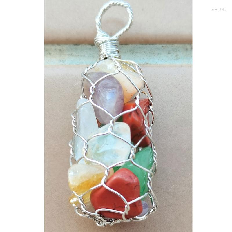 

Pendant Necklaces Beautiful Jewelry Mix Stone Bead D2786