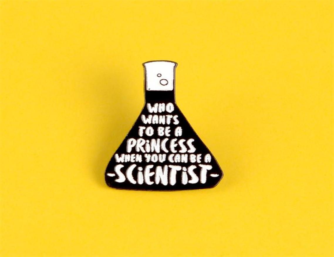 

Creative cute cartoon tiny black chemical reagent bottle pin badge brooch3232741