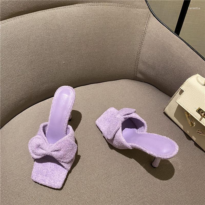 

Slippers SD6008 Women High Style Fashionable Women's, Lavender