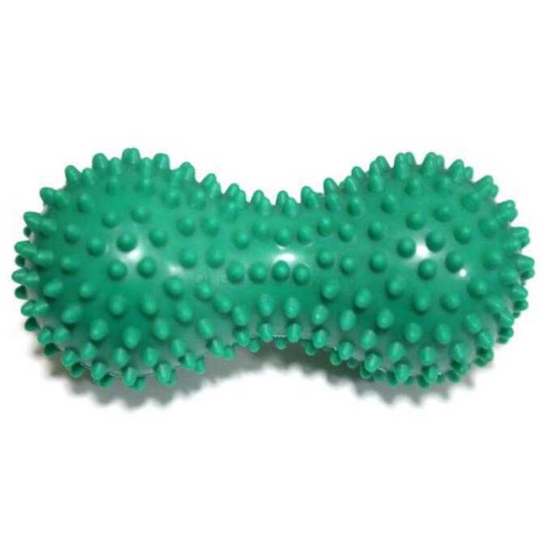 

Peanut Massage Ball Muscle Relex Spiky pvc Ball For Yoga Gym Trigger Massager Hand Foot acupressure Fitness training equipment Exe9357972, Green