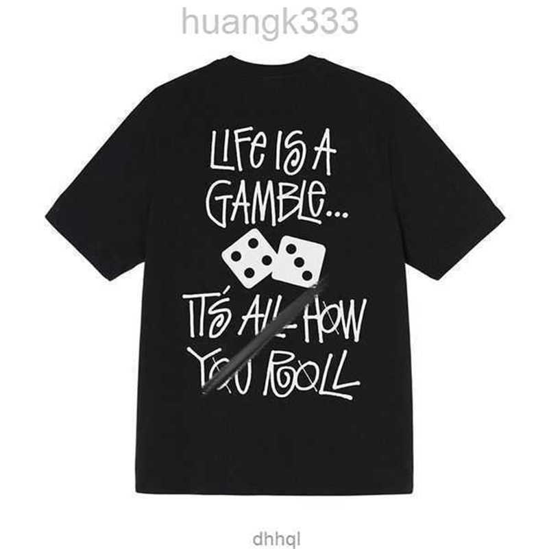 

Designer 2023 Stussys Tops Lettering Short Sleeves 2023ss Womens Dice Printed Tshirts Round Neck Pullover Couples Tee Cotton High Street 8 Hlaqa3a1k0ogN0HX, 15