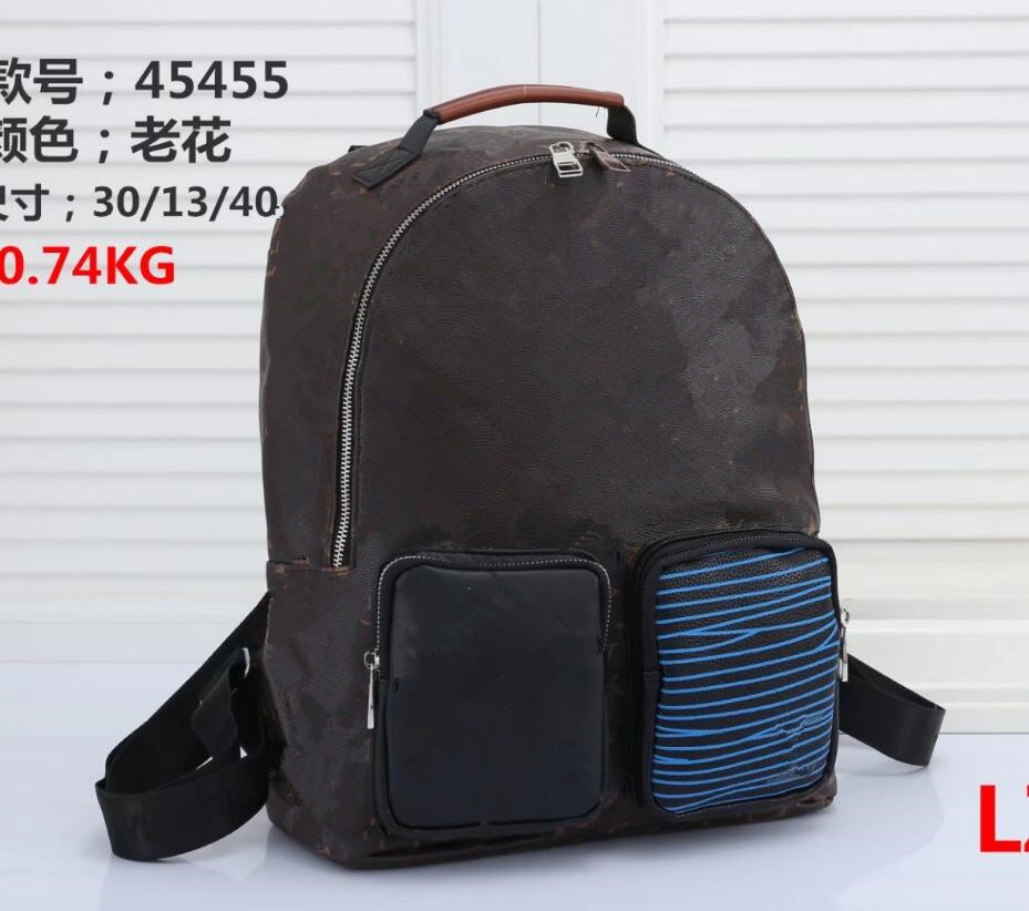 

Designer Bags Unisex Backpack Black Letter Coffee Plaid Backpack Large Capacity Outdoor Schoolbag Couples Totes Lager Capacity Shoulder Bags Women Men Travel Bags