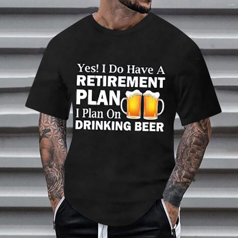 

Men's T Shirts Shirt Dress Mens Summer Fashion Casual Fasten 3D Digital Printing Short Pressing Compatible With Machine, Black