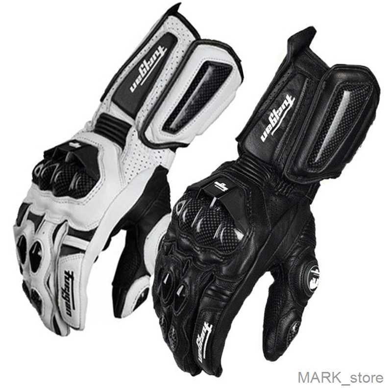 

Motorcycle Gloves Motorcycle Gloves Long Knight Fiber Drop Protection Gloves Leather Wear Breathable Riding Gloves R230621