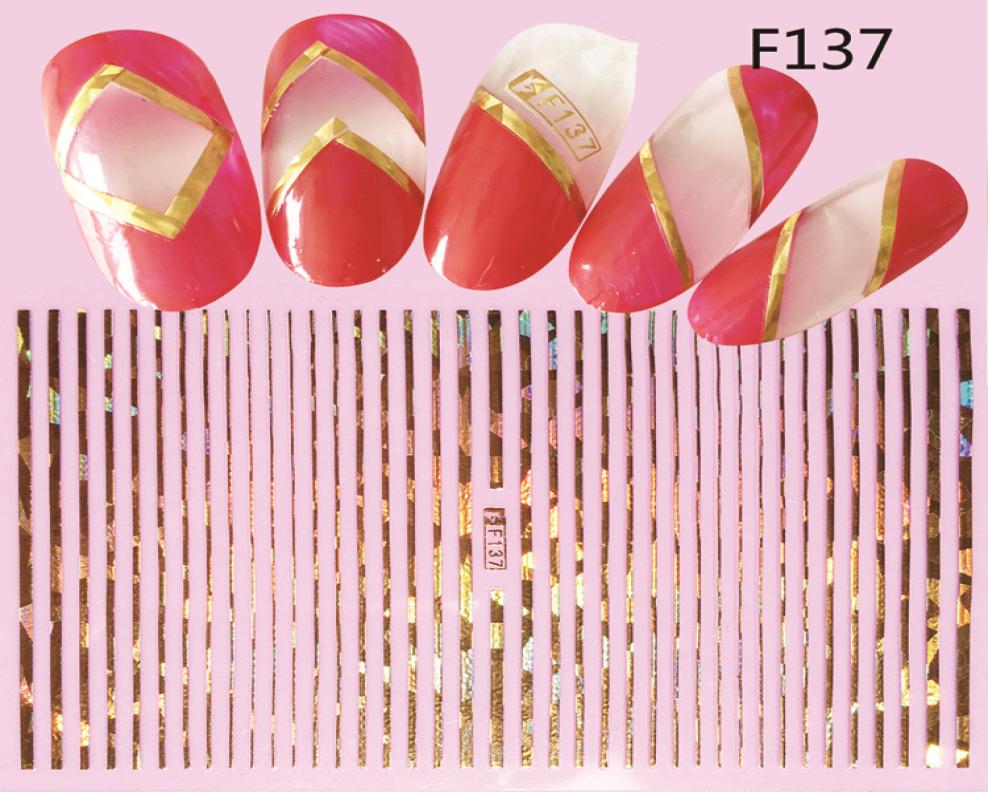 

5pcsset Nail Art Decoration Set Pull Wire Glod Sliver Stamping Sticker Manicure Tools Rhinestones for Nail Accessoires Decals6951297
