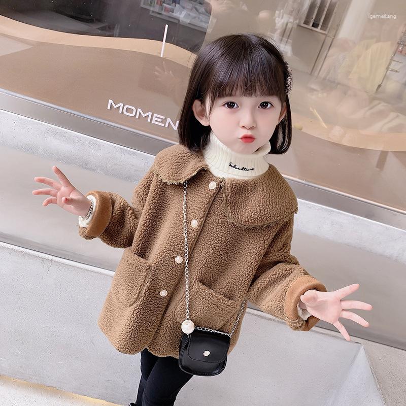

Jackets Girls Baby's Kids Coat Jacket Outwear 2023 Graceful Thicken Spring Autumn Cotton Outdoor Teenagers Overcoat Top With Pocket Chil, Leggings