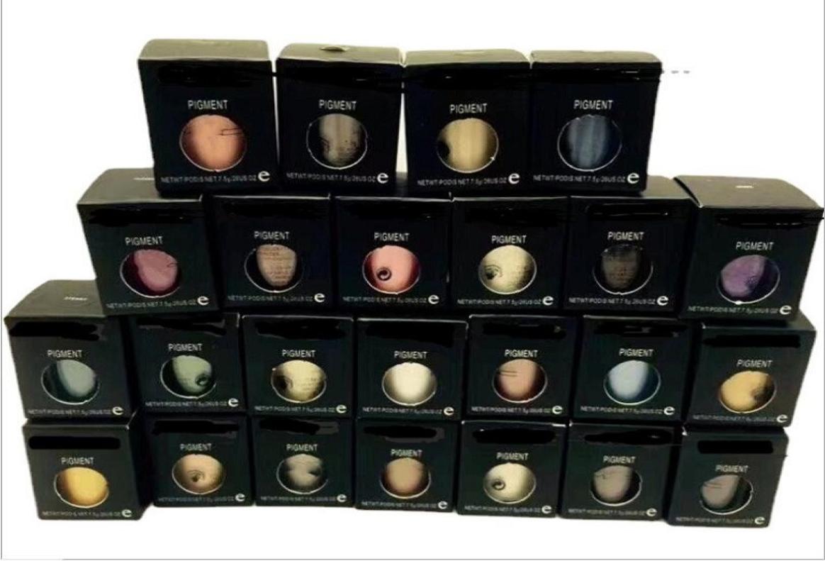 

Makeup Matte Pigment 24color Eyeshadow Pigments 75g Loose Single Eye shadow With English Name 12pcs7523905, Multi