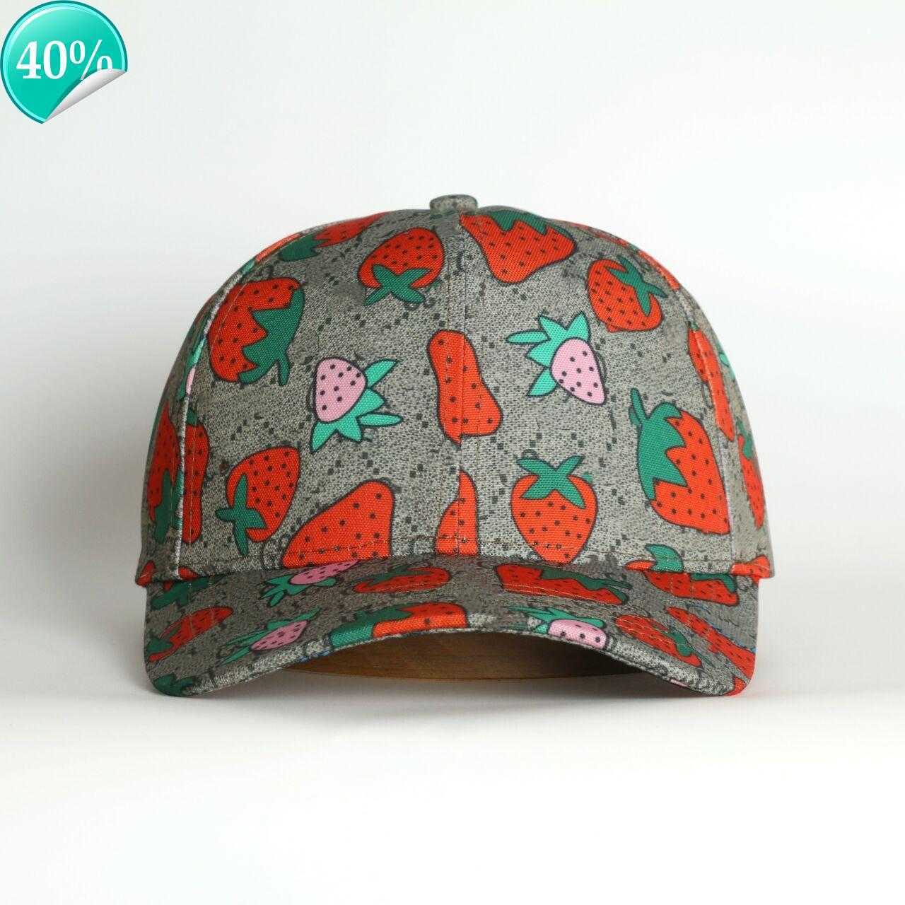 

trawberry baseball caps man's cotton cactus classic letter Ball caps summer women sun hats outdoor adjustable Snapback Cap girl's cute visor2229955, Cl.1
