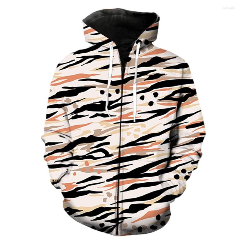 

Men's Hoodies Grassland Animal Tiger Men's Zipper Hoodie 3D Print Sweatshirts Spring Long Sleeve Tops Teens Oversized Cool Hip Hop, Alw3915