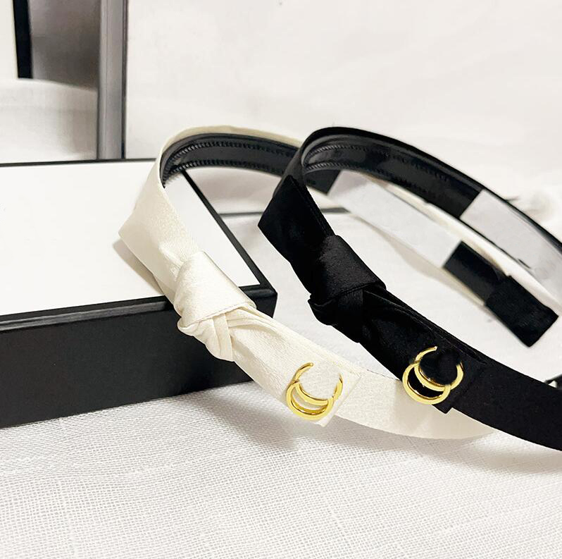 

4style Luxury Designer Headbands for Women Girl Sports Outdoor Knotted Hair Hoop Charm Fashion Head Wrap Accessories Gift
