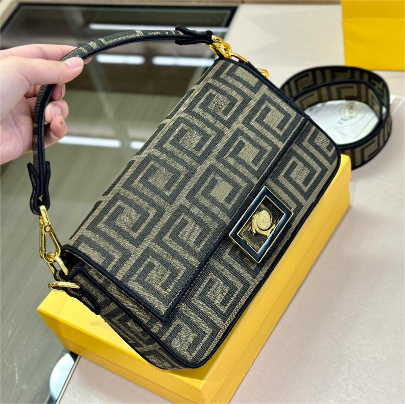 

2023 Designers Baguette Shoulder Bags Handbags Purses Embossed Letter Crossbody Bag Tops Quality Women Underarm Bag with Box, Color 16