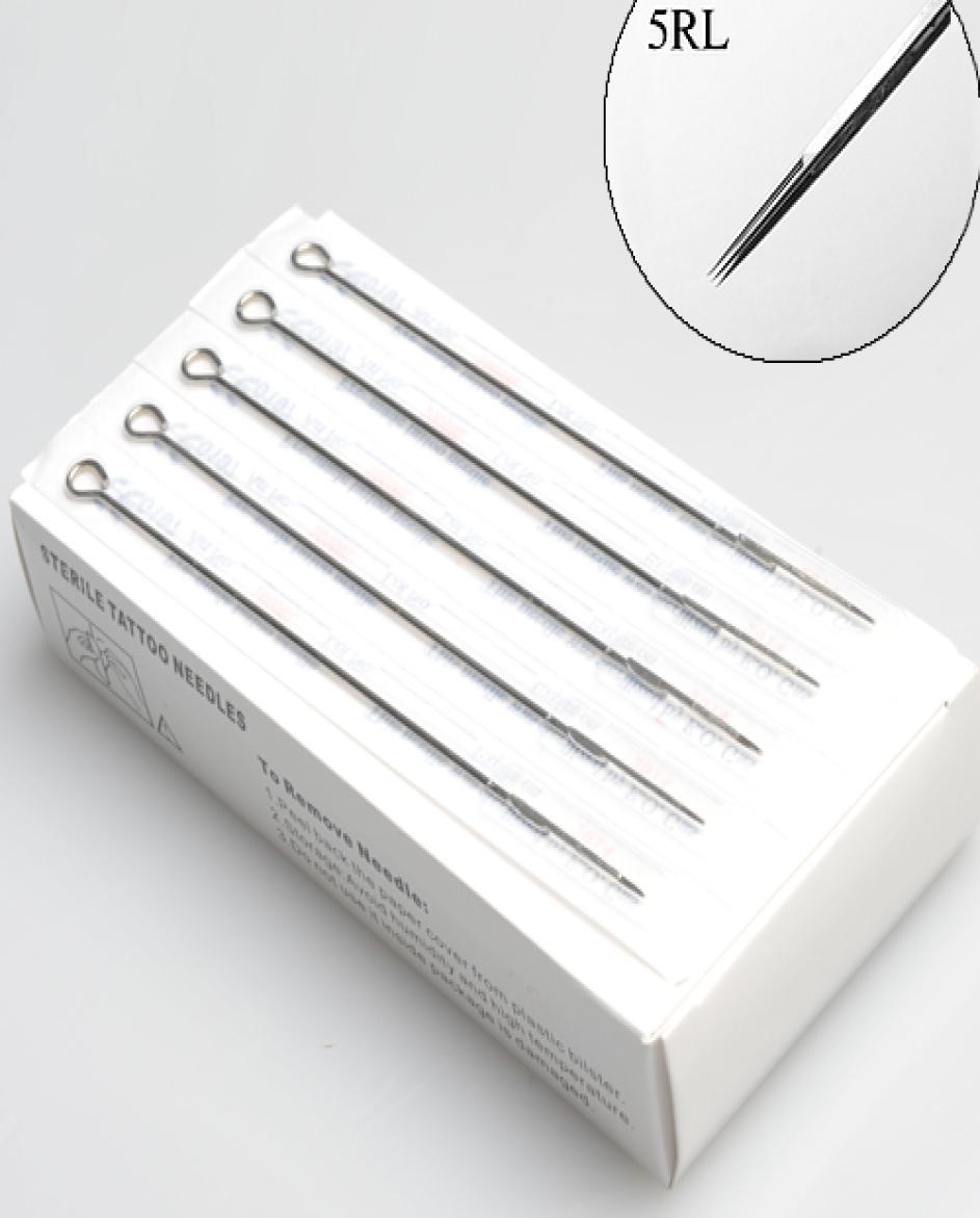 

Tattoo Supply 50 Pcs Tattoo Needles 304 Stainless Steel Needles For Liner P5RL Lining Needles9158435