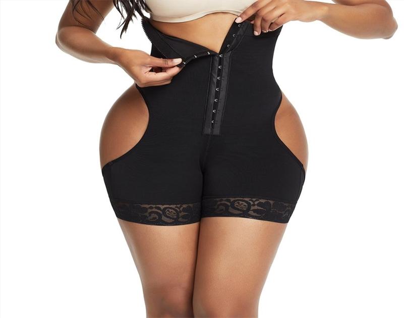 

Waist Trainer Slimming Underwear Body Shapewear Women High Waist Panties Tummy Control Butt Lift Pulling Corset Reducing Shaper 203376200, Black