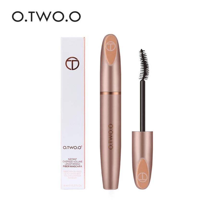 

OTWOO 3D Silk Fiber Mascara Lengthening Waterproof Long Lasting Curling Thick Mascara Long Eyelashes Extension Make Up 91315742688, Black
