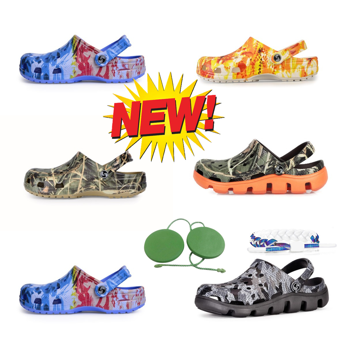 

Women Scuffs Slippers Sandales Sandal Rubber Crush Clogs Oran sandal Waterproof Mules outdoor Designer Slippers House Shoes 36-41, Burgundy