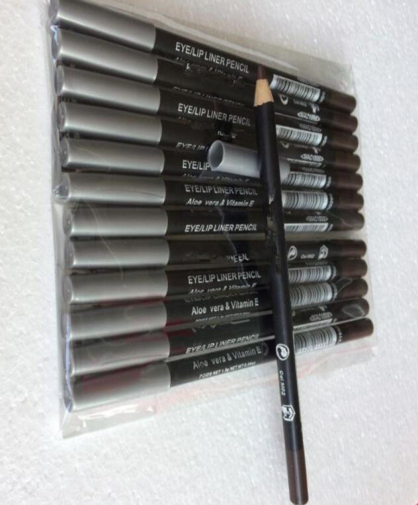 

12PCSset New Brand Makeup eyeliner 12 Diff color black brown eyeliner 6708707