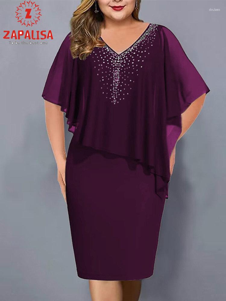 

Casual Dresses Fashion Summer Solid Color Pencil Chiffon Dress For Women Mesh Patchwork Design Drilling V-Neck Sleeveless Slim Shawl, Black