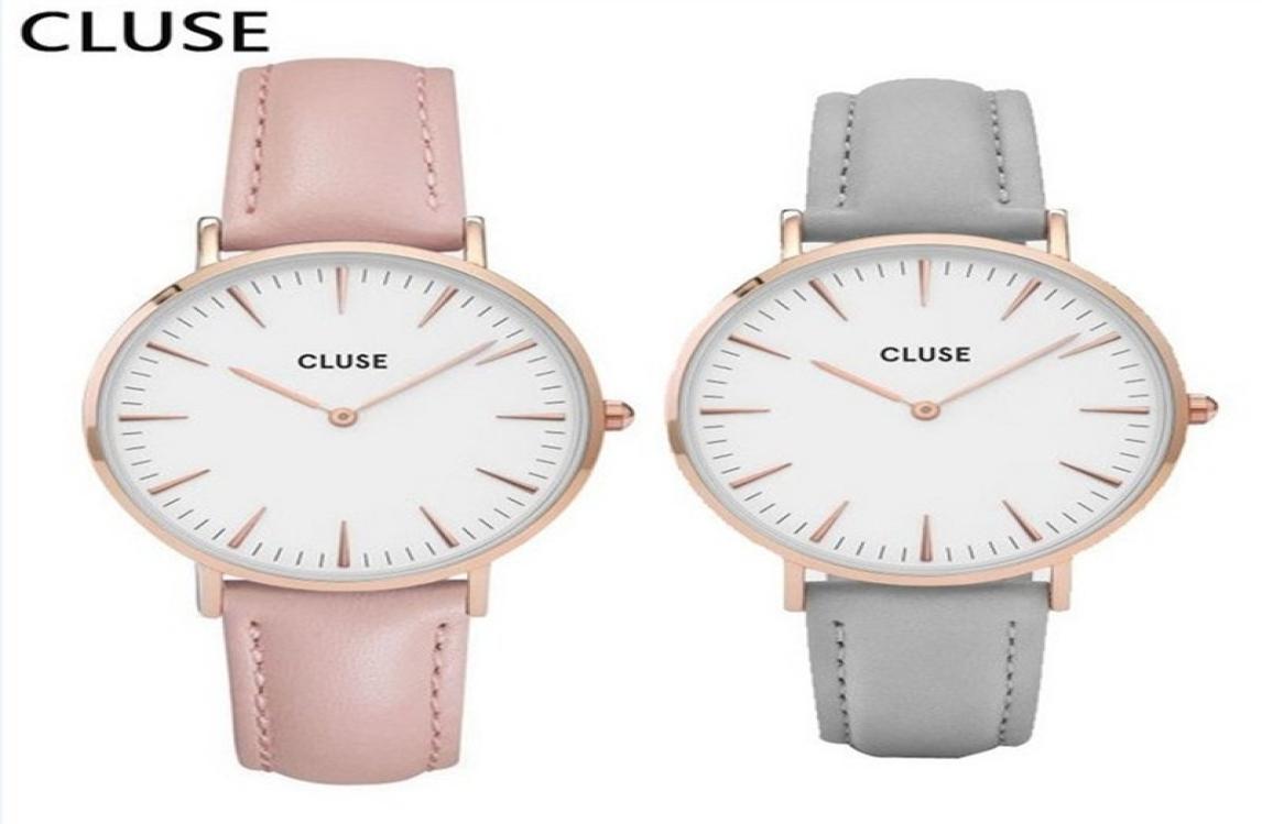 

selling slim couple fashion atmosphere women039s popular men039s simple leisure quartz watch9545665, Black