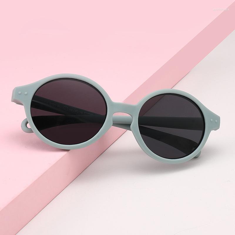 

Sunglasses 0-3 Years Old Children's Silicone Flexible Safety Kid Cute Baby Polarized Outdoor Shades Eyewear UV400 Gafas De Sol