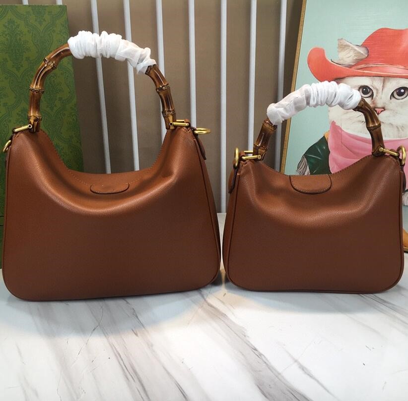

Women Bamboo Tote Bag Designer Hand carried Handbag Large Capacity Shoulder Crossbody Bags Lady Quality Shopping Bag Wallet, Black