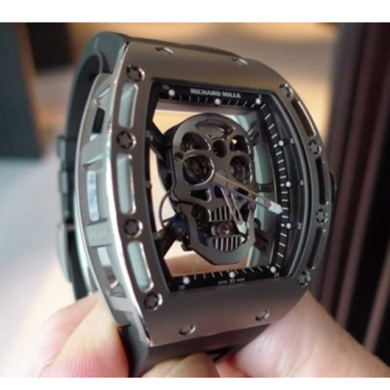 

Ri luxury cha designer rd wrist movement watches high quality RM052 EUR Tourbillon mens montre moissanite watch diamond women for party waterproof 5p