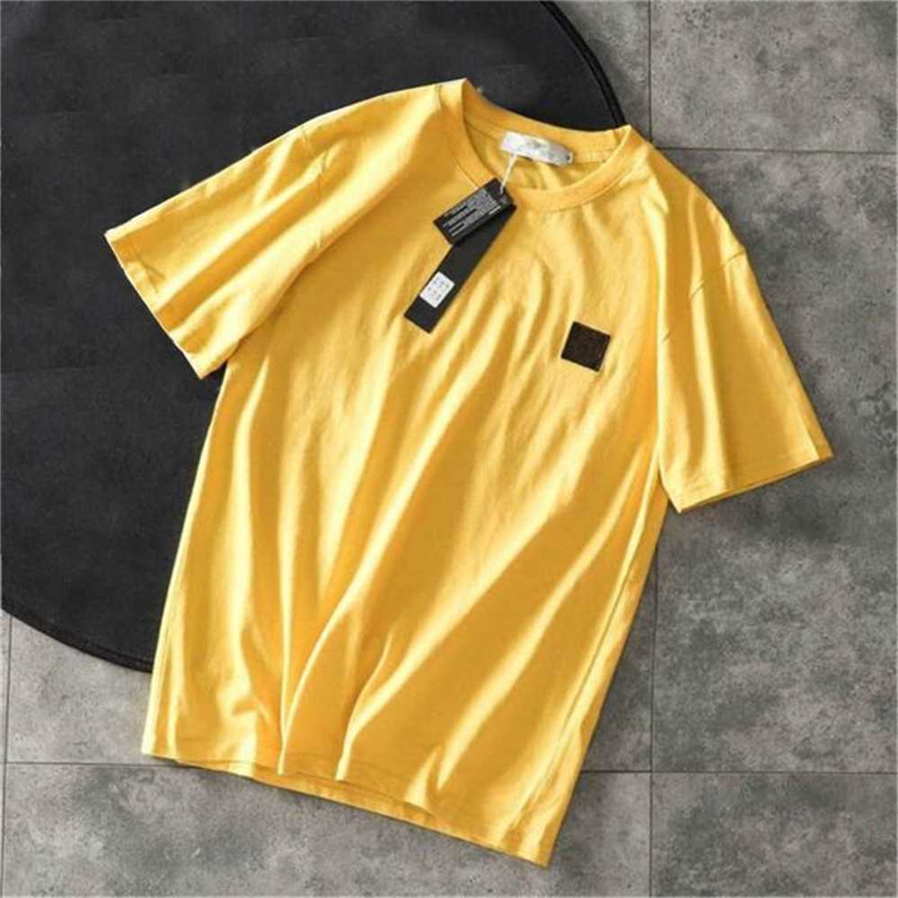 

Mens T Shirts Summer Men T-Shirts Short Sleeve Top Designer Tees Badge Shirt Man Tshirts Clothes Size -2XL High Quanlity E9F1, Black3-budge sleeve