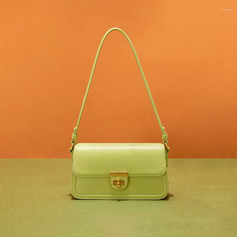 

Evening Bags KUROYABU Street Trend Solid Color Square Bag Large Capacity Women's Leather Shoulder Designer Personality Crossbody, Black