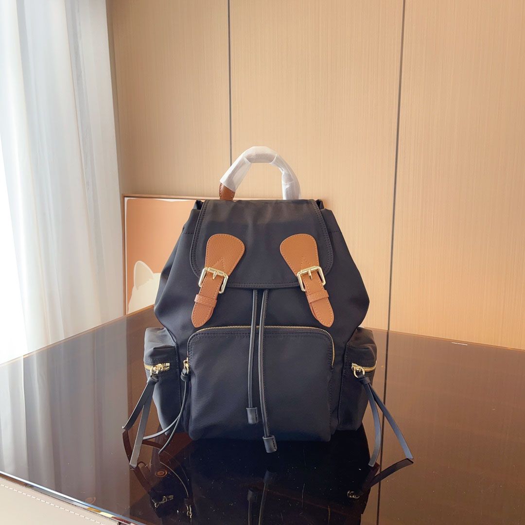 

Classic purse backpack waterproof brand purse bag purse female nylon luxury designer ladies plaid backpack luggage Gnlsw, Blue