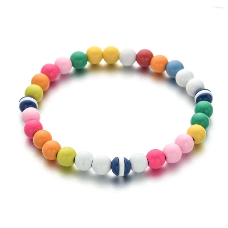 

Charm Bracelets ZMZY Fashion Bracelet Luxe Femme Colors Enamel Bead Jewelry Accessories For Women Gifts Wholesale