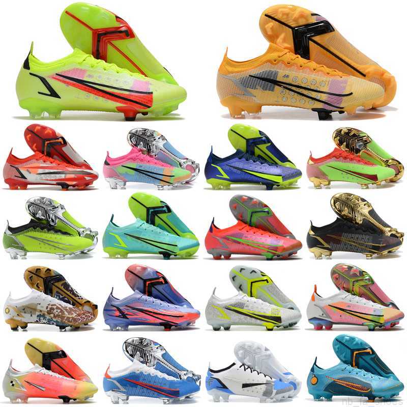 

2022 Mercurial Superfly 8 Elite Fg x Speedflow 1 Soccer Shoes High Ankle Cleats Football Boots Mens Original Size 39-45, Color 15