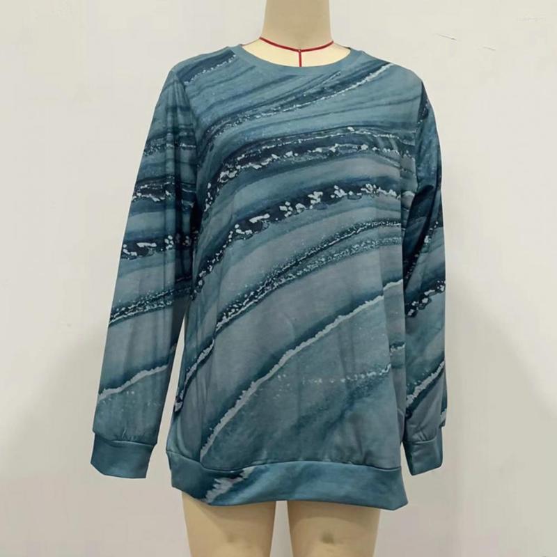

Women's Hoodies Keep Warm Machine Washable Elastic Cuff Spring T-shirt Lady Garment, Green