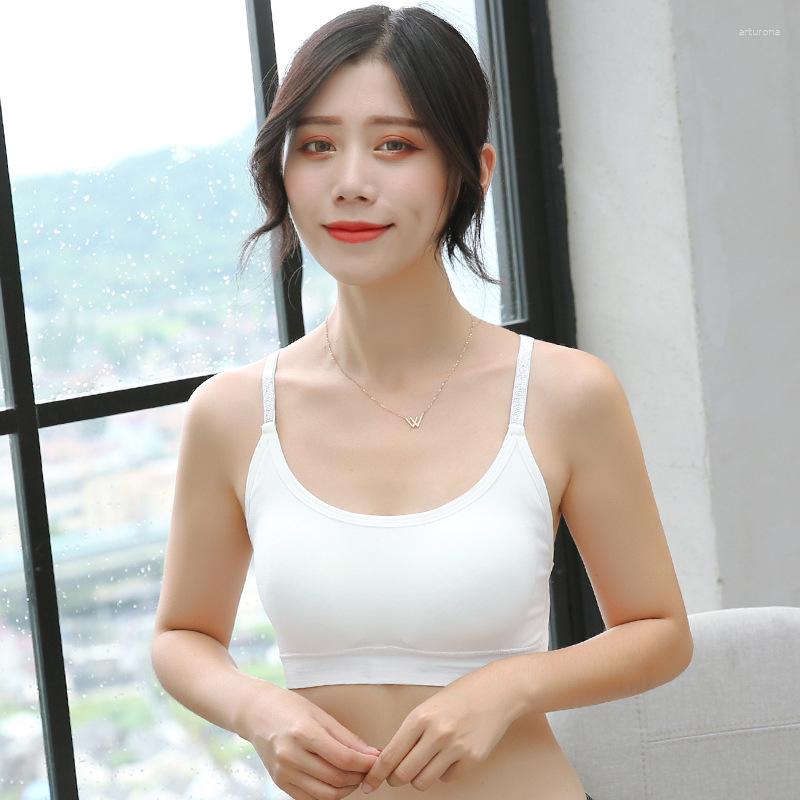 

Women's Tanks Women Sexy Party Beauty Back Cross Straps Top Female Seamless Bottomed Vest Girls Sports Tops, Black