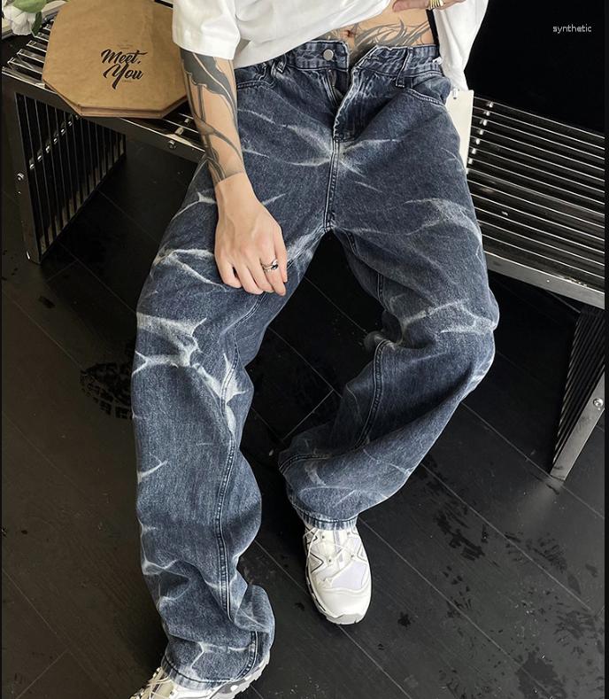 

Men' Jeans E06118 Fashion Men' 2023 Runway Luxury European Design Party Style Clothing, Picture shown