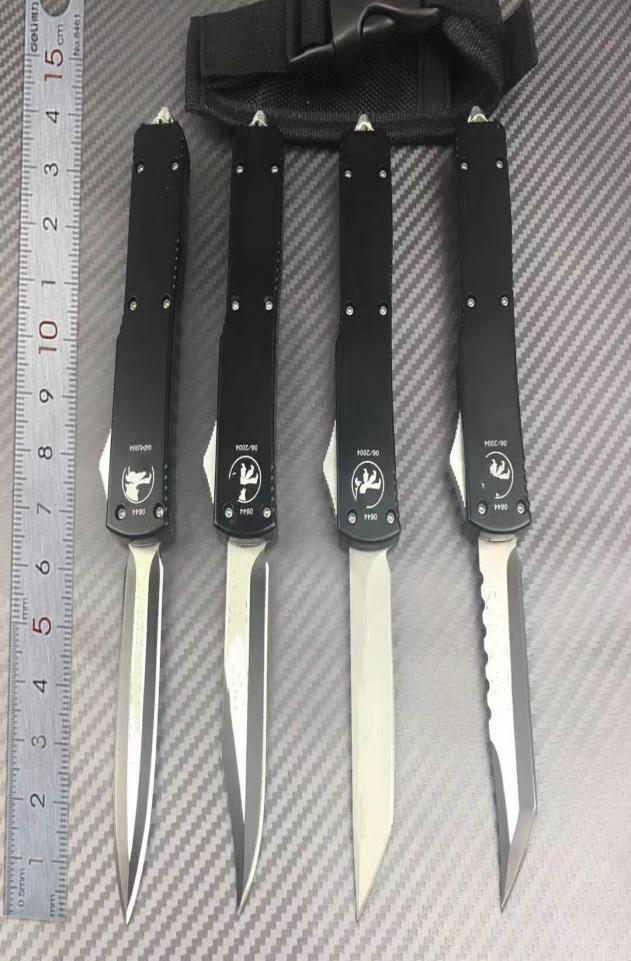 

Automatic MT UTX 85 knife double action Tactical micro knives tech carbide class breaker pocket knife aluminum handle auto EDC too4814151