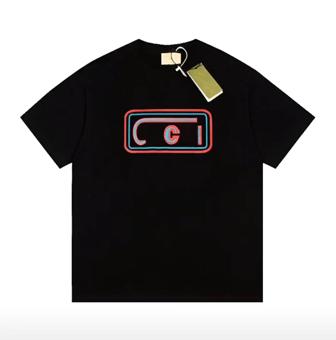 

Men' T-shirt Designer T-shirt Top Fashion Men' and Women' Printed High Quality T-shirt Pure Cotton Short Sleeve Fashion Street Clothing Men' Black T-shirt Casual