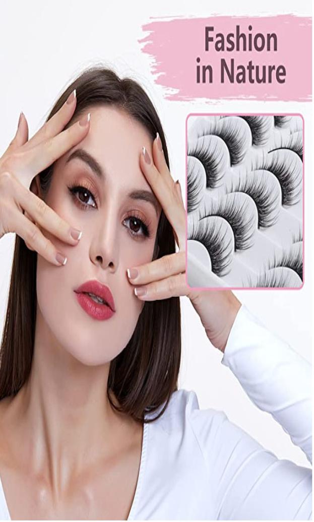 

False Eyelashes Mink Eyelashes Faux Natural Lashes Soft make up Extension Makeup Fake Eye Eyelash Popular style4425054
