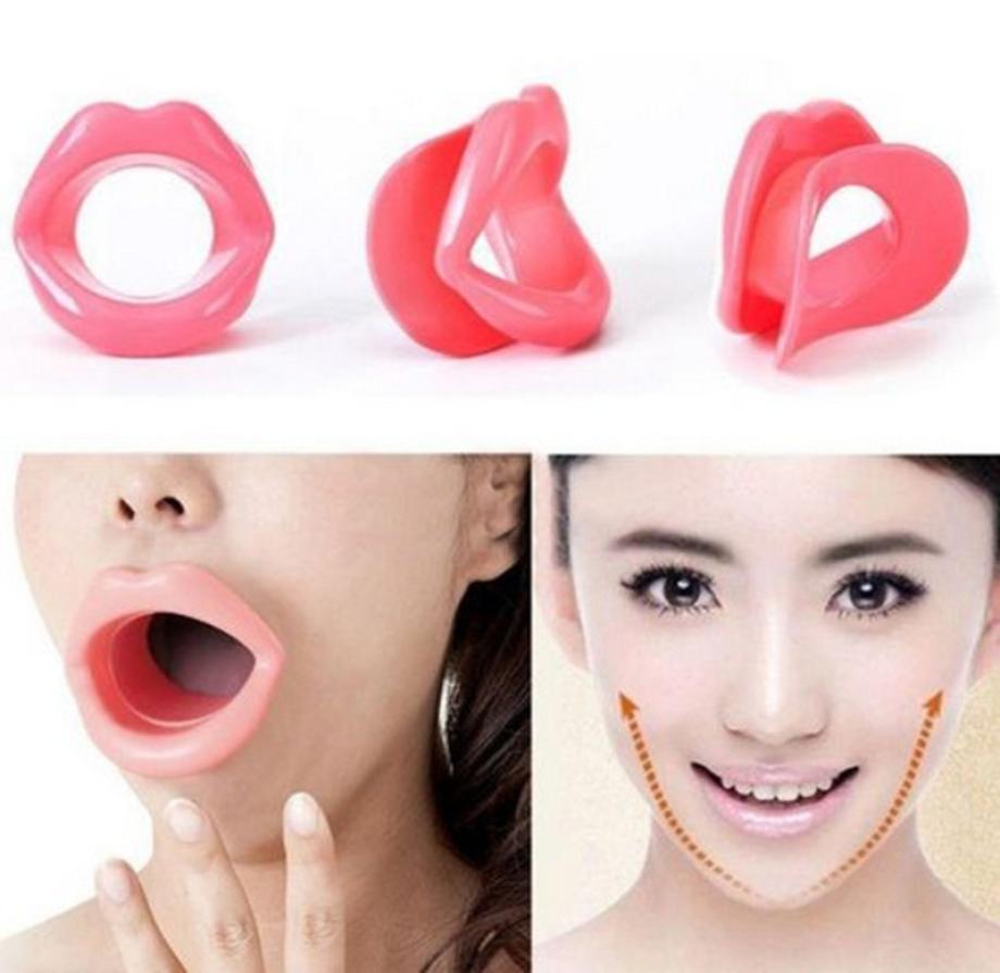 

Silicone Rubber Face Lifting Lip Trainer Mouth Muscle Tightener Face Massage Exerciser Anti Wrinkle Lip Exercise Mouthpiece Tool9442290