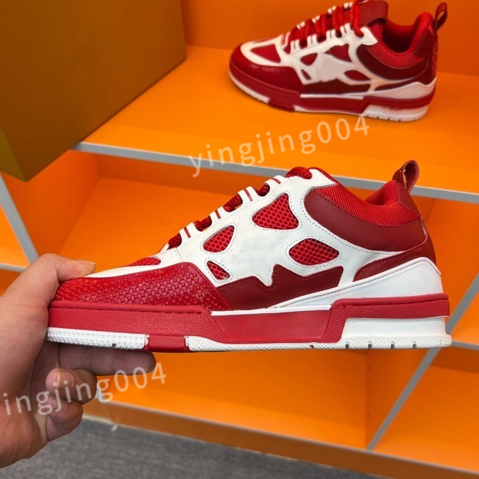 

Top Luxury Men's Trainers designer man's casual shoes Quality Men Lace-up Sneakers Outdoor Runing Sport Shoe fashion mens basketball shoes Sneaker, 01