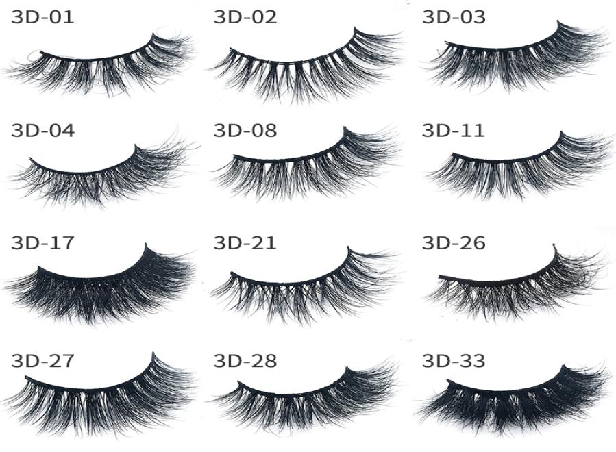 

Mink Eyelashes 100 Hand Made 3D Eyelashes Cross Thick False Eye Lashes Extension Makeup Super Natural Long Fake Eyelas4838131