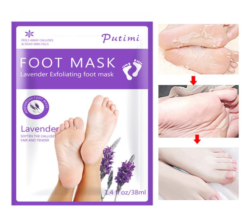 

Peeling Foot Treatment Foot Mask Exfoliating Socks For Pedicure Foot Mask Spa Care Pedicure Socks Remove Dead Skin Foot Care 10pcs9524054