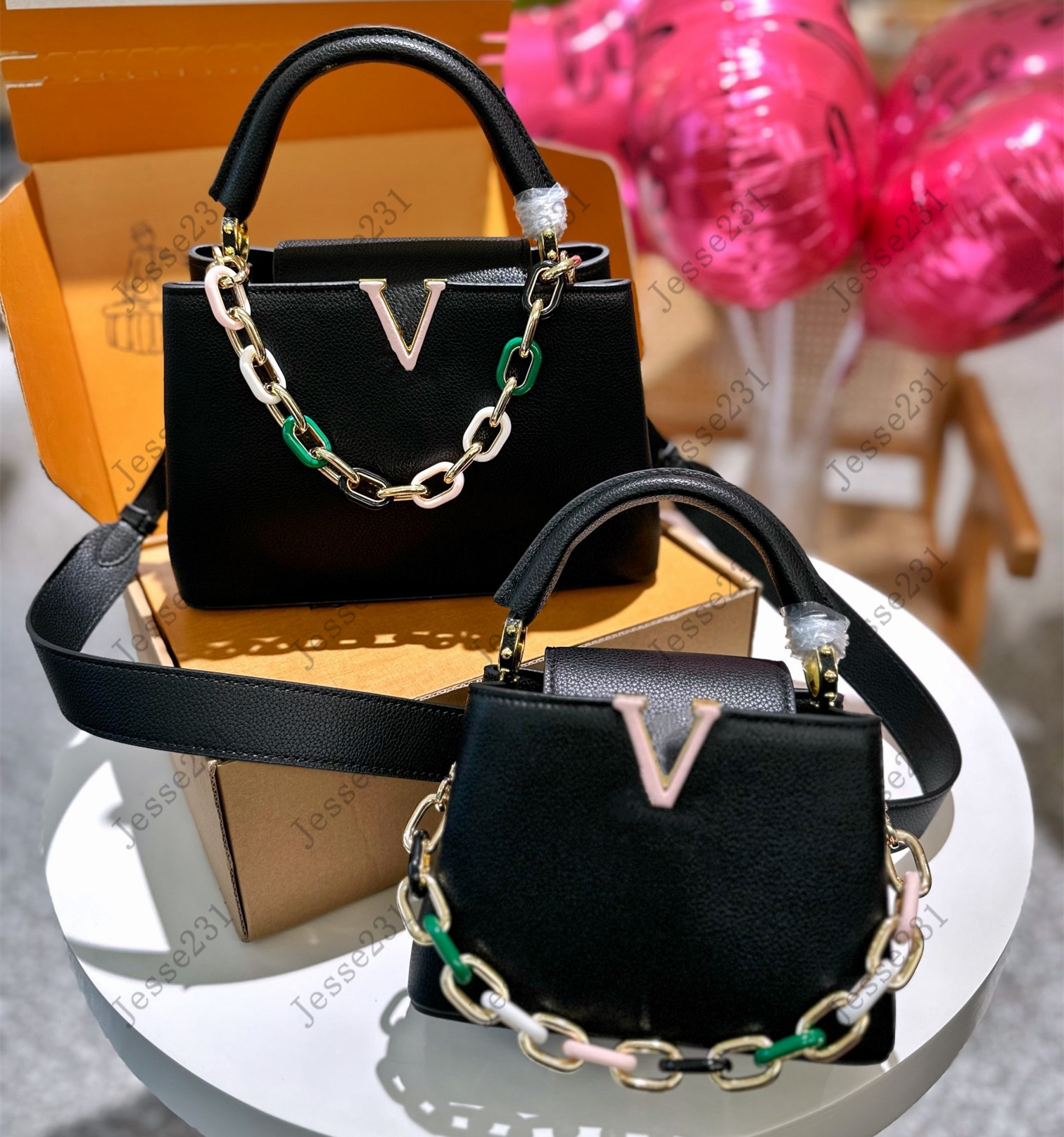 

10A Quallity luxurys Designer bag Womens CAPUCINES MM MINI BAG Genuine Leather Purse Crossbody Bags Shopping Bag Shoulder bags Handbags Wallets tote bag backpack, Yellow