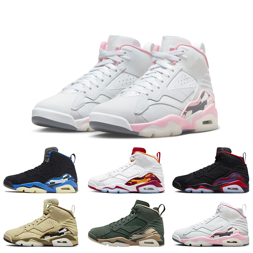 

Mens MVP Basketball Shoes Taking elements from the Jumpman 6s 7s and 8s Shy Pink Black Royal Cardinal Raptors Khaki Olive Men Women Trainers Sports Sneakers, Color#2